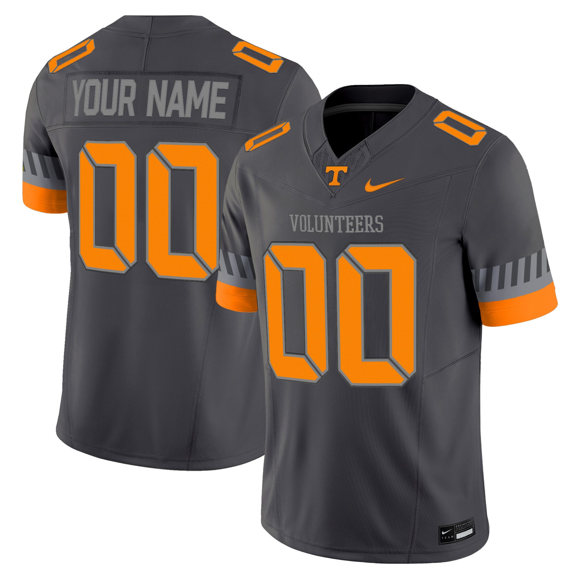 Tennessee Volunteers 2025 ‘Smokey Grey Series’ Vapor Limited Custom Jersey – All Stitched