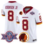 Men’s Washington Redskins Throwback 1992 Super Bowl XXVI Patch Vapor Limited Jersey V2 – All Stitched