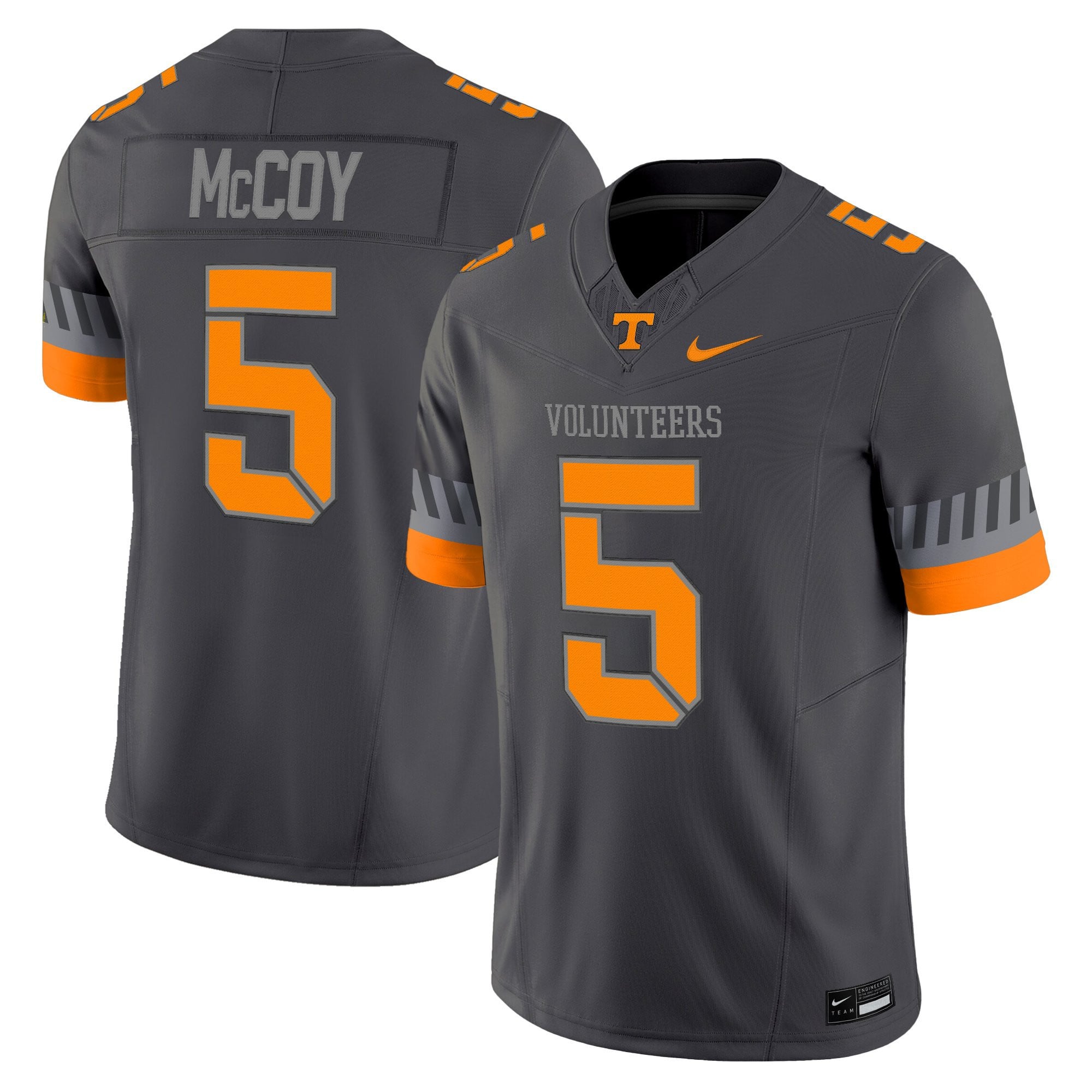 Men’s Tennessee Volunteers 2025 ‘Smokey Grey Series’ Vapor Limited Jersey – All Stitched