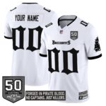 Tampa Bay Buccaneers ‘Gothic Pirate Shadows Edition’ Limited Custom Jersey – All Stitched