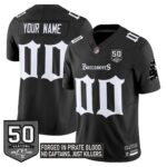 Tampa Bay Buccaneers ‘Gothic Pirate Shadows Edition’ Limited Custom Jersey – All Stitched