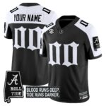 Alabama Crimson Tide ‘Gothic Bama Blood Edition’ Vapor Limited Custom Jersey – All Stitched
