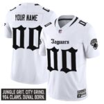 Jacksonville Jaguars ‘Gothic Duvall Shadows Edition’ Vapor Custom Jersey – All Stitched