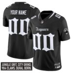 Jacksonville Jaguars ‘Gothic Duvall Shadows Edition’ Vapor Custom Jersey – All Stitched
