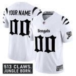 Cincinnati Bengals ‘Gothic Jungle Shadows Edition’ Vapor Limited Custom Jersey – All Stitched