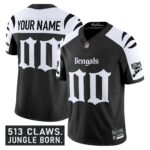 Cincinnati Bengals ‘Gothic Jungle Shadows Edition’ Vapor Limited Custom Jersey – All Stitched