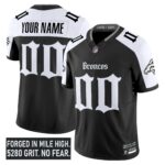 Denver Broncos ‘Gothic Mile High Shadows Edition’ Vapor Limited Custom Jersey – All Stitched