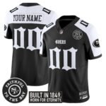 San Francisco 49ers ‘Fog City Gothic Edition’ Vapor Limited Custom Jersey – All Stitched