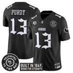 Men’s San Francisco 49ers ‘Fog City Gothic Edition’ Vapor Limited Jersey – All Stitched