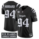 Men’s Cincinnati Bengals ‘Gothic Jungle Shadows Edition’ Vapor Limited Jersey – All Stitched