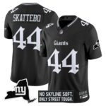 Men’s New York Giants ‘Gothic Gotham Edition’ Vapor Limited Jersey – All Stitched