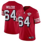 San Francisco 49Ers 75Th Anniversary Throwback Scarlet Jersey – All Stitched