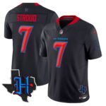 Men’s Houston Texans 2024 Texas Patch Vapor Limited Jersey – All Stitched