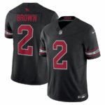 Men’s Arizona Cardinals Black Vapor F.U.S.E. Limited Jersey – All Stitched