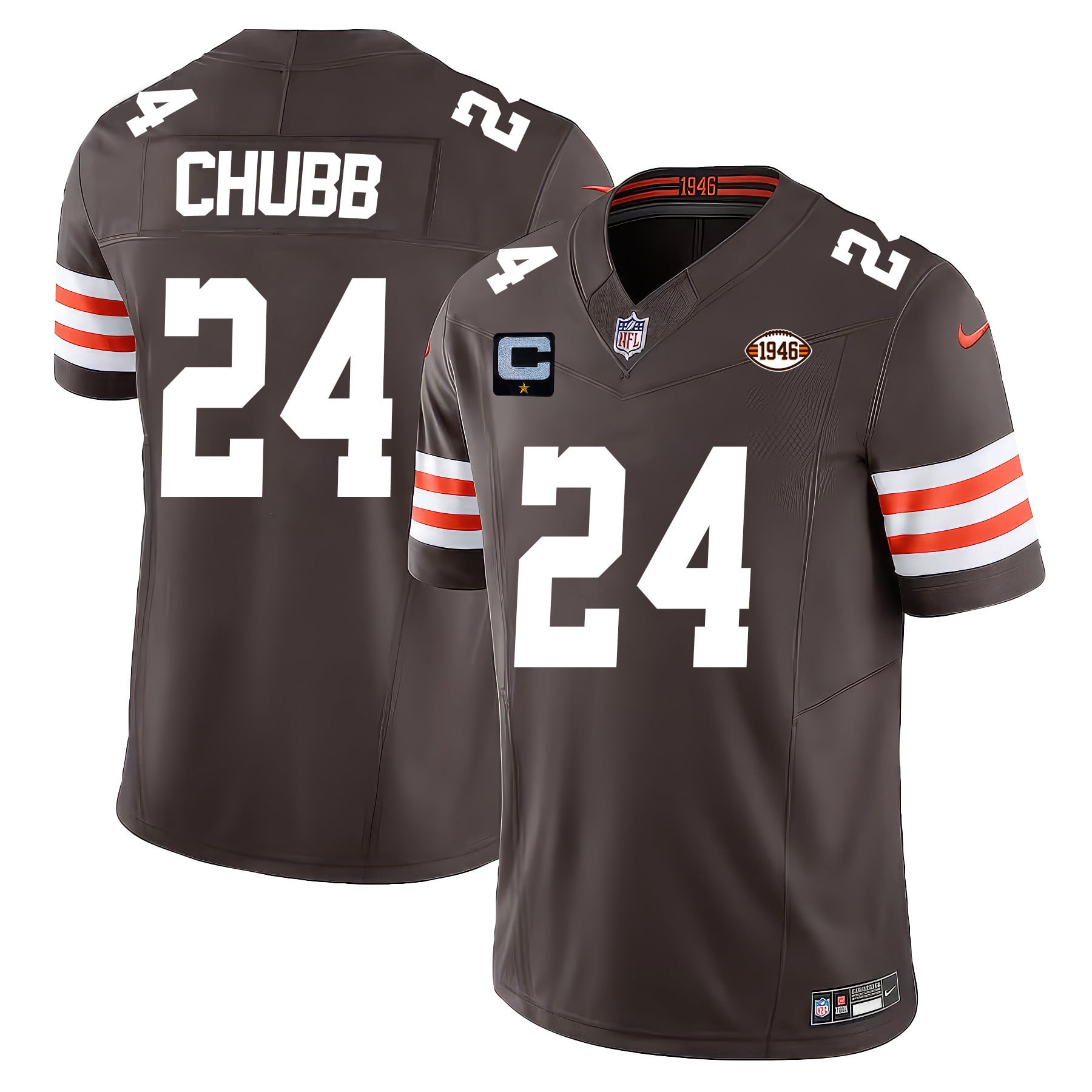 Men’s Cleveland Browns Football Vapor Limited Jersey – All Stitched