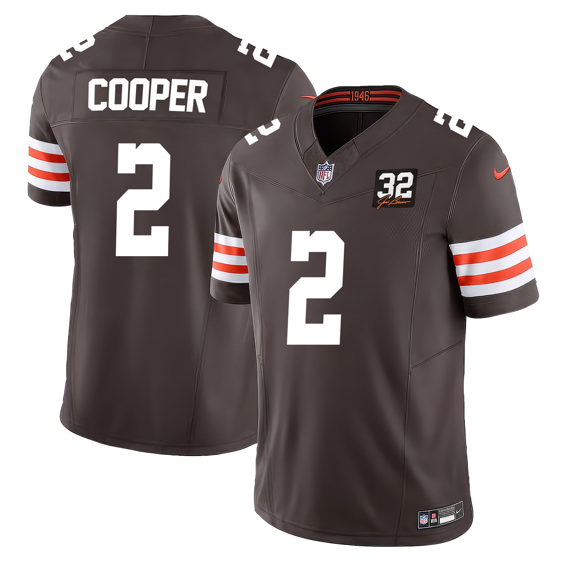 Men’s Cleveland Browns Football Vapor Limited Jersey – All Stitched