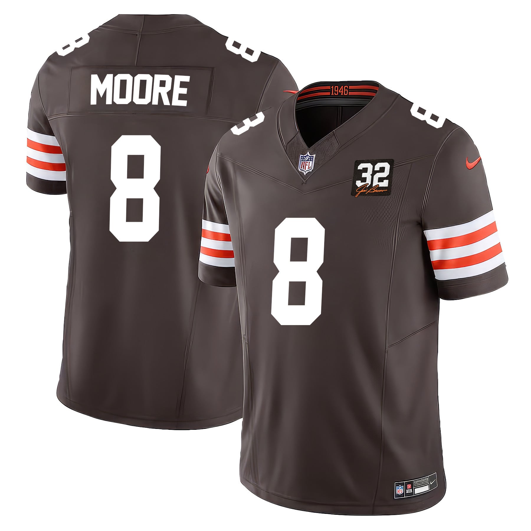 Men’s Cleveland Browns Football Vapor Limited Jersey – All Stitched