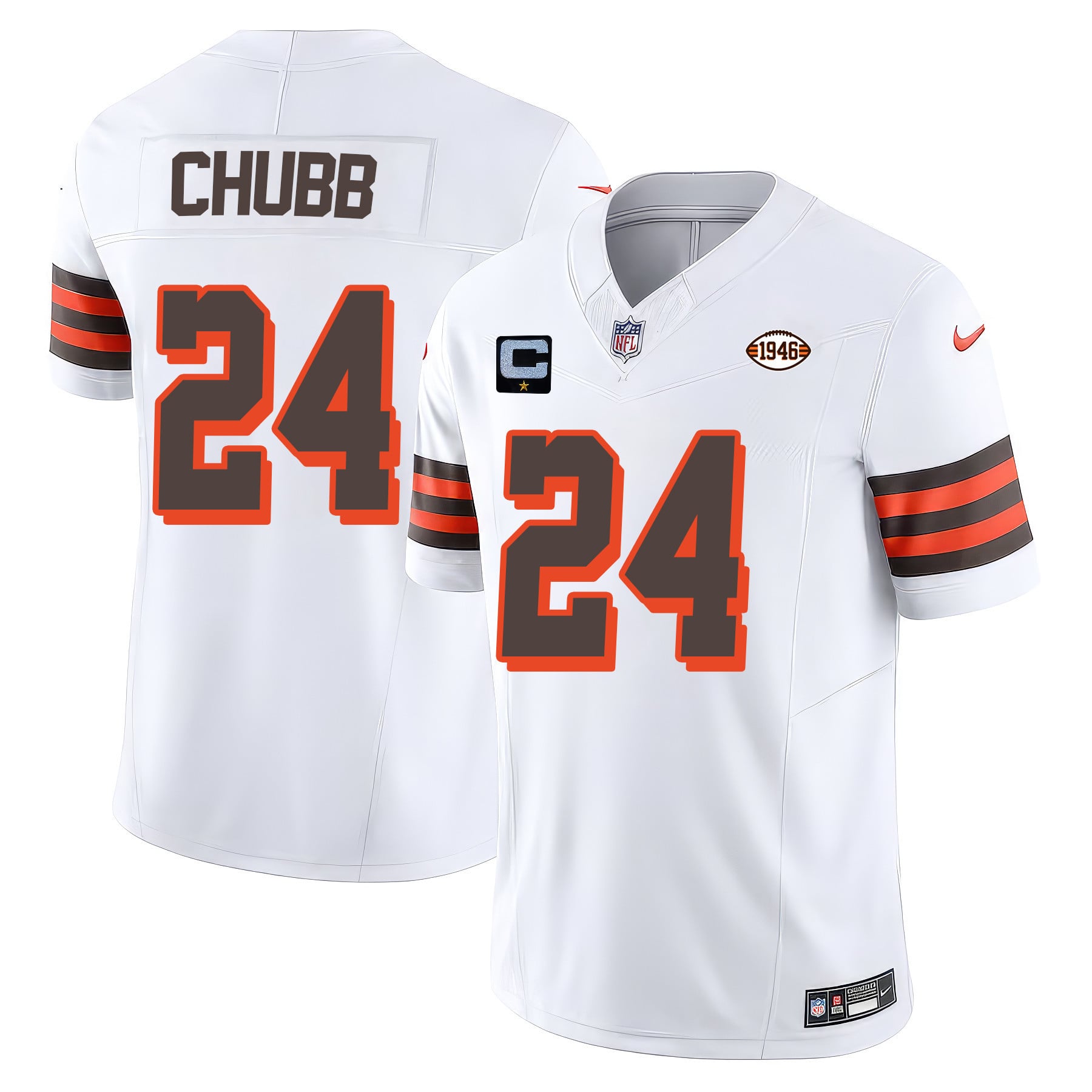 Men’s Cleveland Browns Football Vapor Limited Jersey – All Stitched