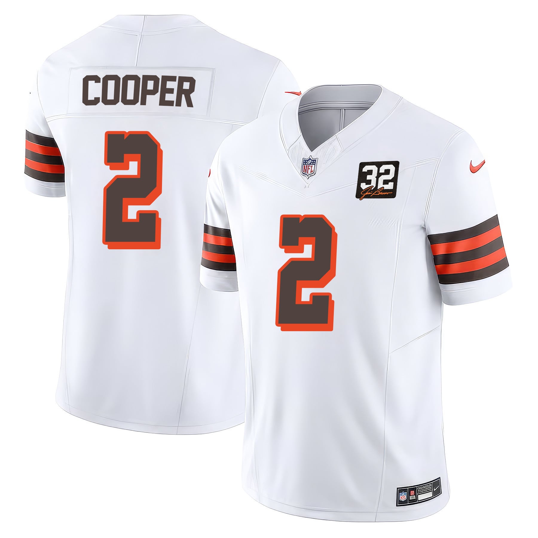Men’s Cleveland Browns Football Vapor Limited Jersey – All Stitched
