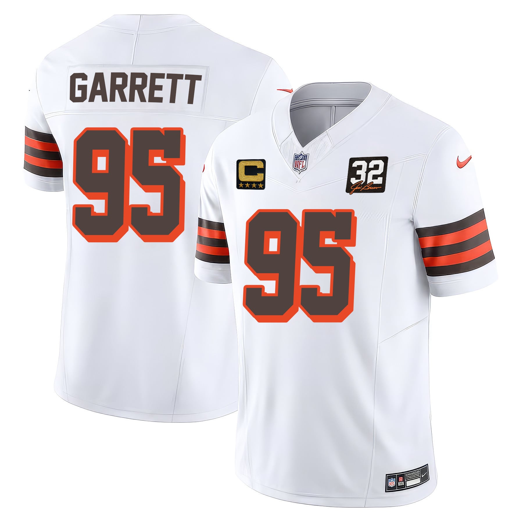 Men’s Cleveland Browns Football Vapor Limited Jersey – All Stitched