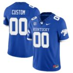 Men’s Kentucky Wildcats Football Limited Custom Jersey – Wildcats Logo