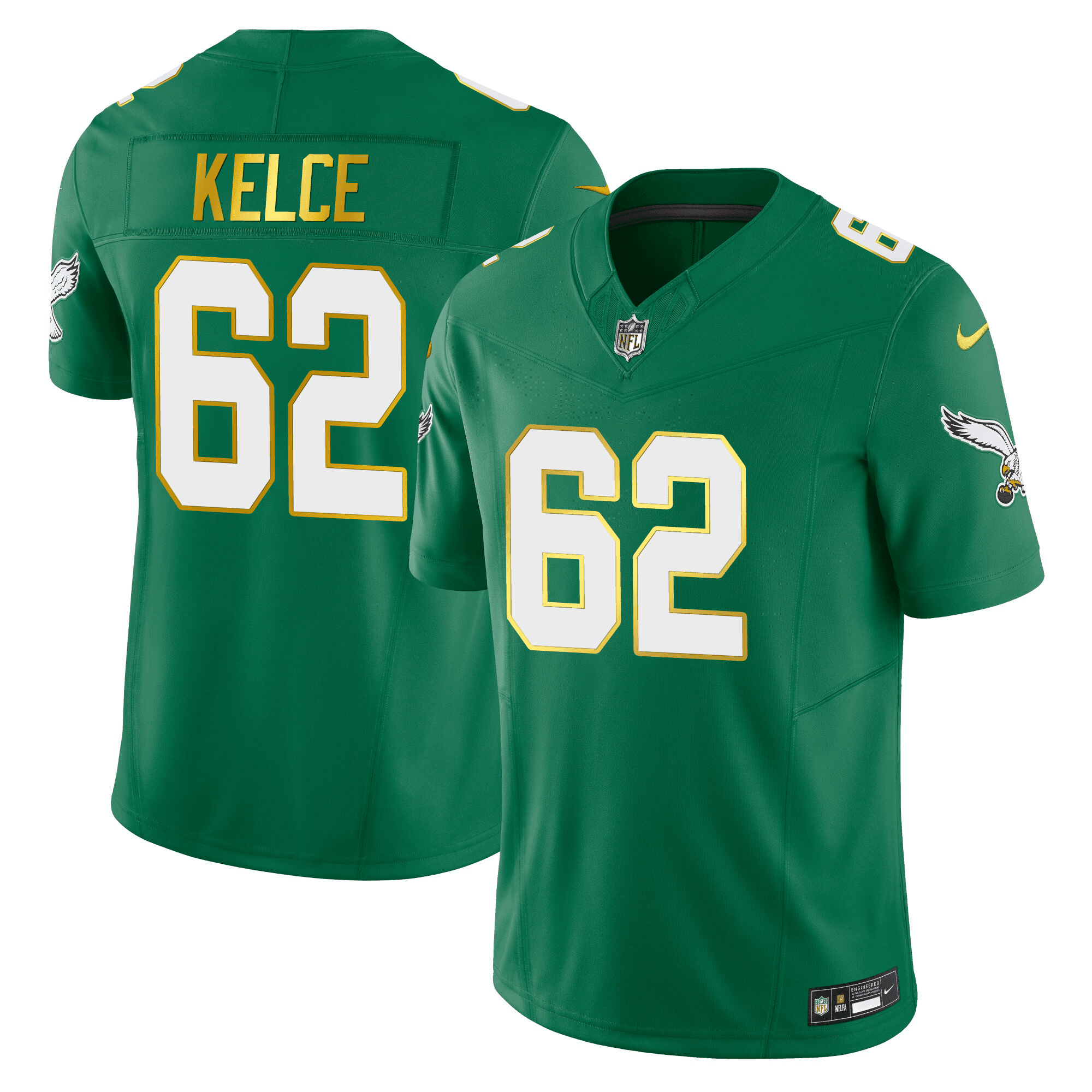 Men’s Philadelphia Eagles Limited Jersey – Gold Edition