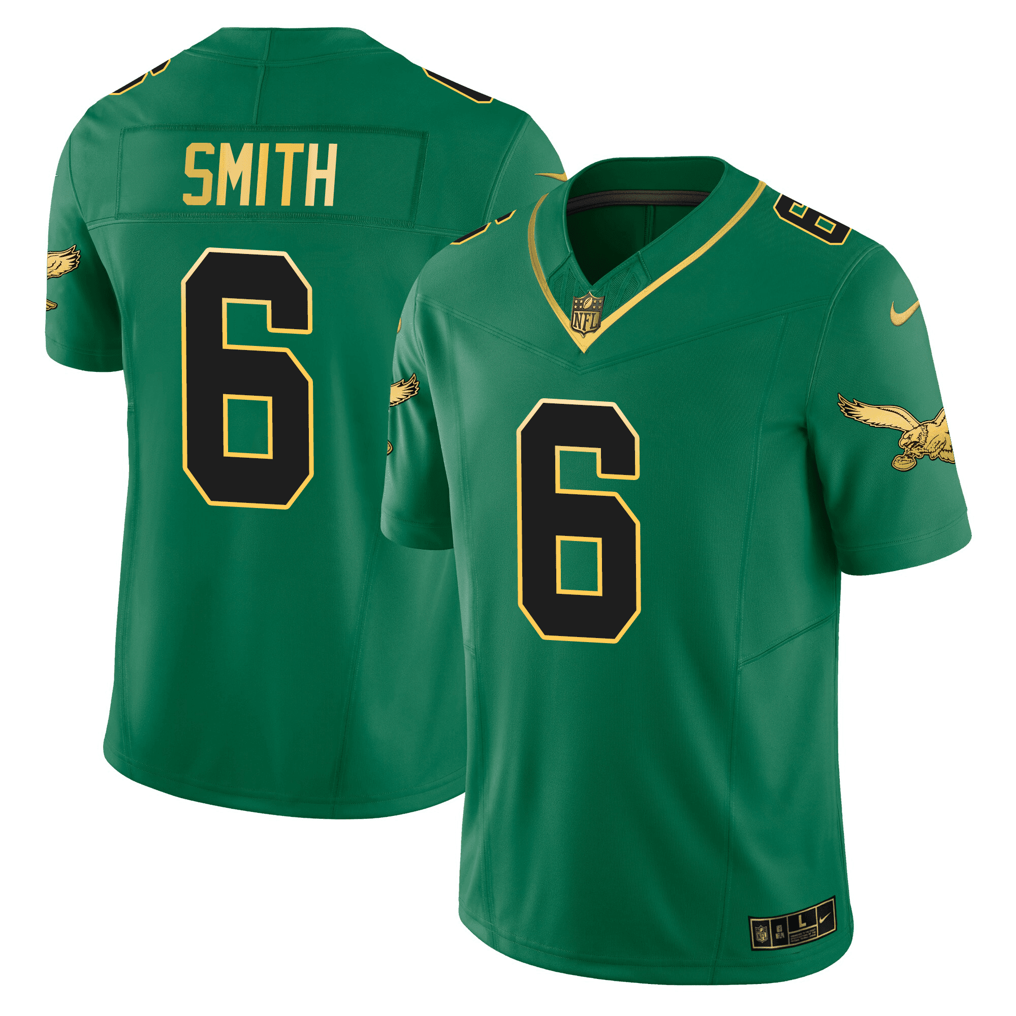 Men’s Philadelphia Eagles Limited Jersey – Gold Edition