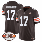 Men’s Cleveland Browns Limited Jersey – 75th Anniversary + Ohio States Location Patch