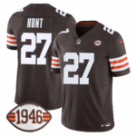 Men’s Cleveland Browns Limited Jersey – 75th Anniversary + Ohio States Location Patch