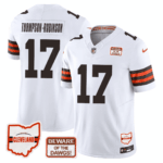 Men’s Cleveland Browns Limited Jersey – 75th Anniversary + Ohio States Location Patch