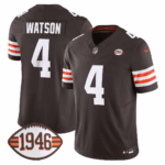 Men’s Cleveland Browns Limited Jersey – 75th Anniversary + Ohio States Location Patch