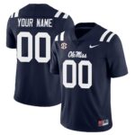 Ole Miss Rebels Football Players Limited Custom Jersey – All Stitched