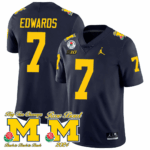Men’s Michigan Wolverines Rose Bowl Game Jersey – All Stitched