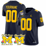 Michigan Wolverines Rose Bowl Custom Game Jersey – All Stitched