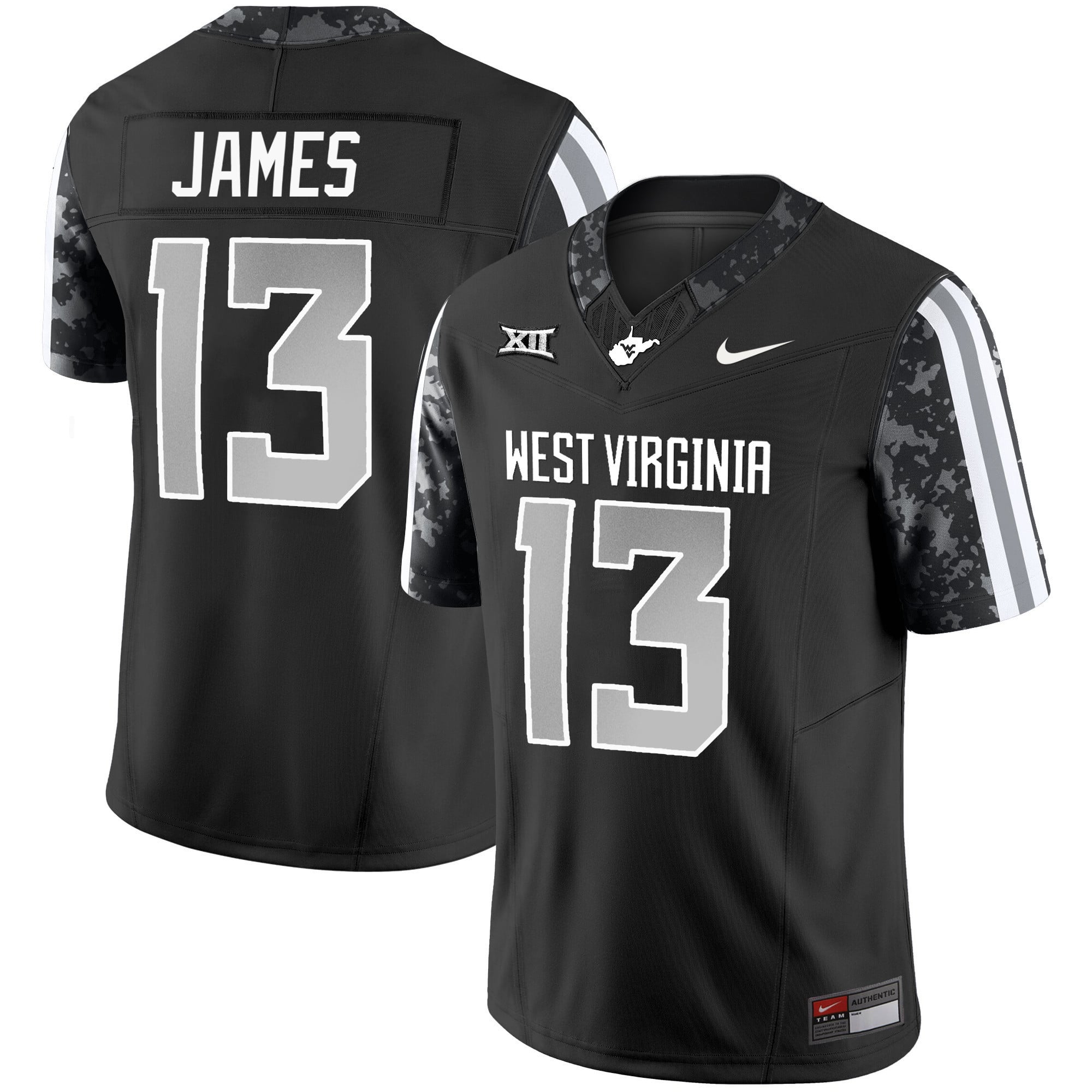 Men’s West Virginia Mountaineers 2024 Vapor Limited Jersey – All Stitched