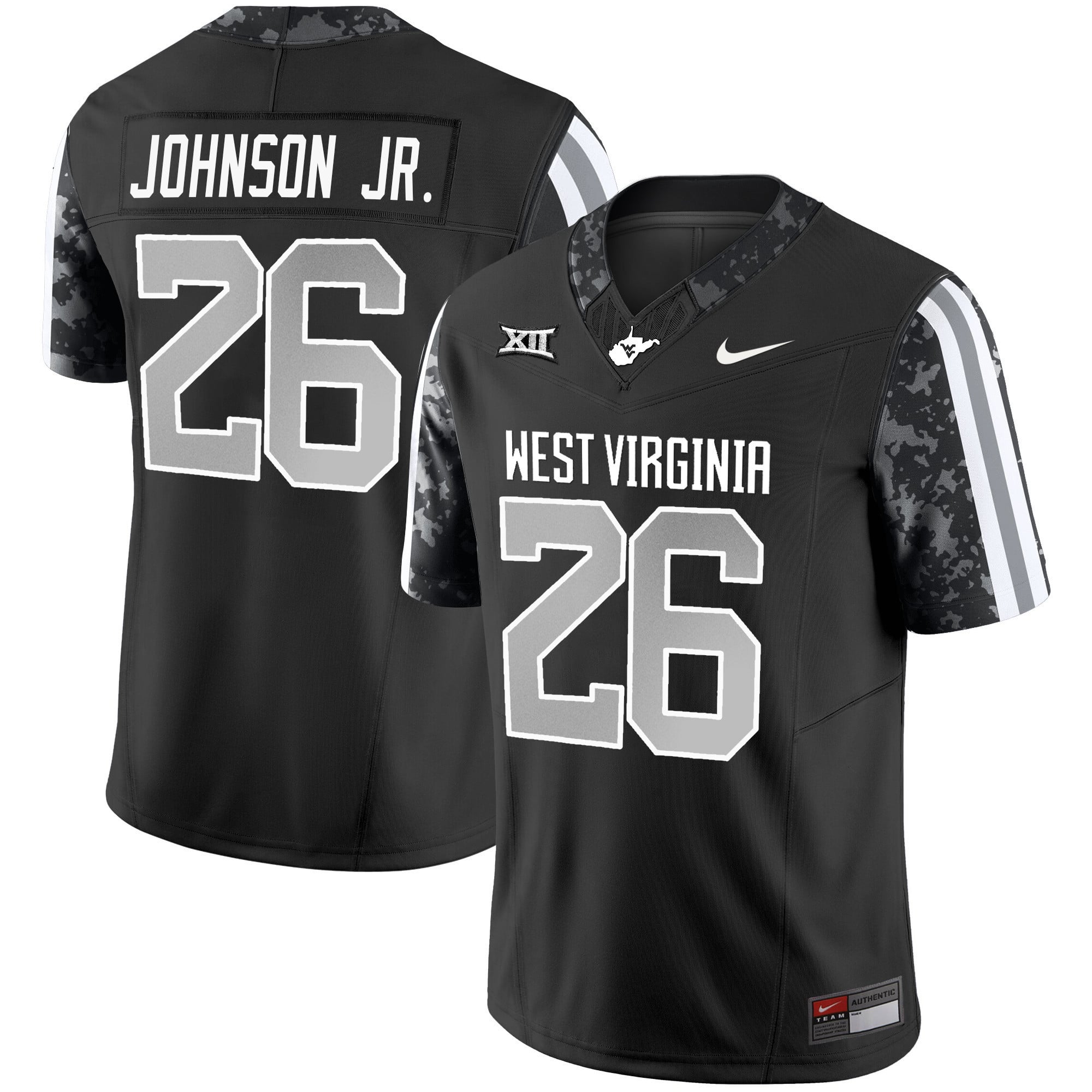 Men’s West Virginia Mountaineers 2024 Vapor Limited Jersey – All Stitched