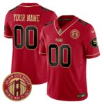 49ers Golden Gate Bridge Patch Vapor Limited Custom Jersey – All Stitched