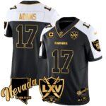 Men’s Raiders 2024 Vapor Limited Gold Jersey – 65th Anniversary – All Stitched