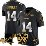 Men’s Raiders 2024 Vapor Limited Gold Jersey – 65th Anniversary – All Stitched