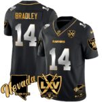Men’s Raiders 2024 Vapor Limited Gold Jersey – 65th Anniversary – All Stitched