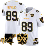 Men’s Raiders 2024 Vapor Limited Gold Jersey – 65th Anniversary – All Stitched