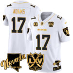 Men’s Raiders 2024 Vapor Limited Gold Jersey – 65th Anniversary – All Stitched