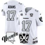 Women’s Raiders 2024 Vapor Limited Jersey – 65th Anniversary – All Stitched