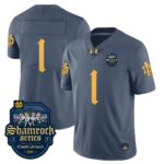 Men’s Notre Dame Fighting Irish 2024 Shamrock Series Uniform – All Stitched