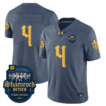 Men’s Notre Dame Fighting Irish 2024 Shamrock Series Uniform – All Stitched