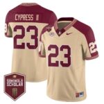 Men’s Florida State Seminoles Football Vapor Gold Jersey – Seminole Scholar – All Stitched