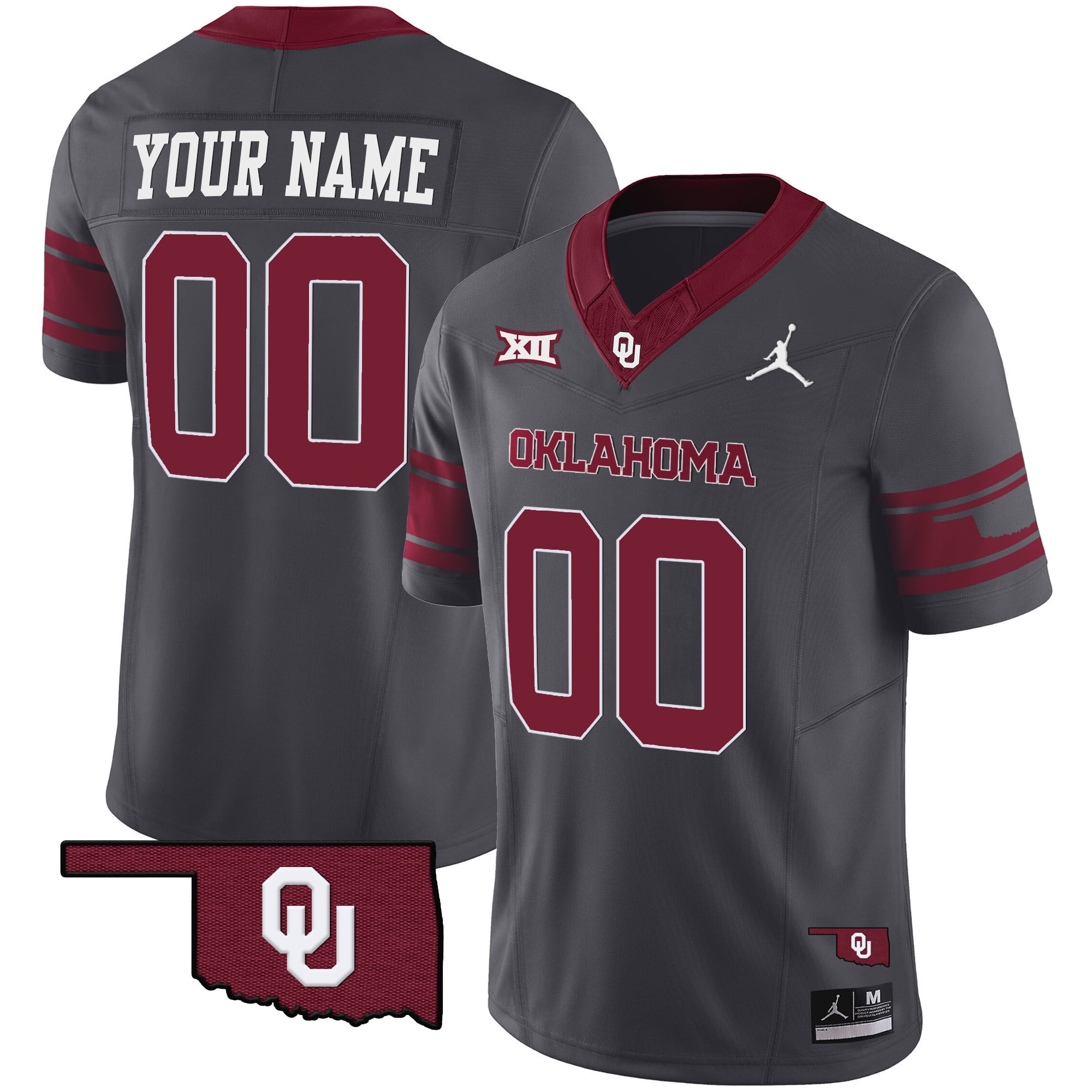 Oklahoma Sooners Vapor Limited Custom Jersey – All Stitched