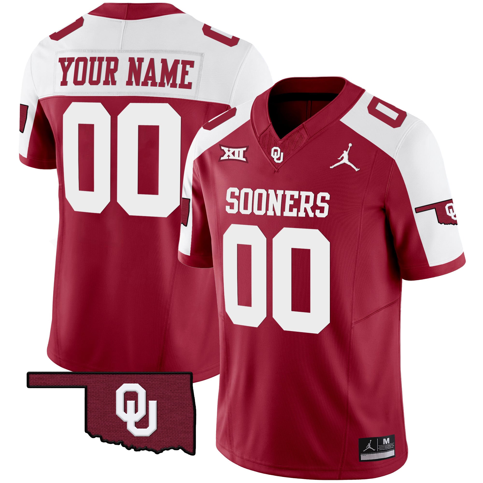 Oklahoma Sooners Vapor Limited Custom Jersey – All Stitched