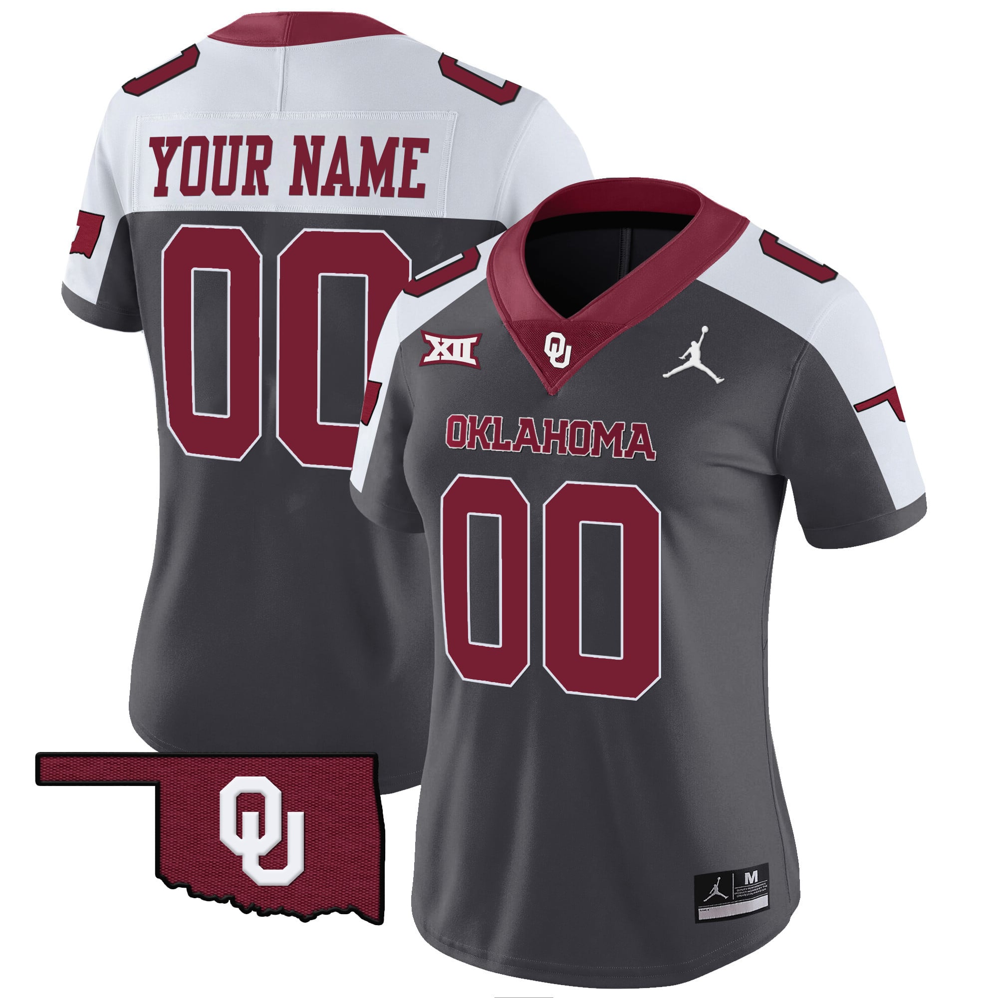 Oklahoma Sooners Vapor Limited Custom Jersey – All Stitched