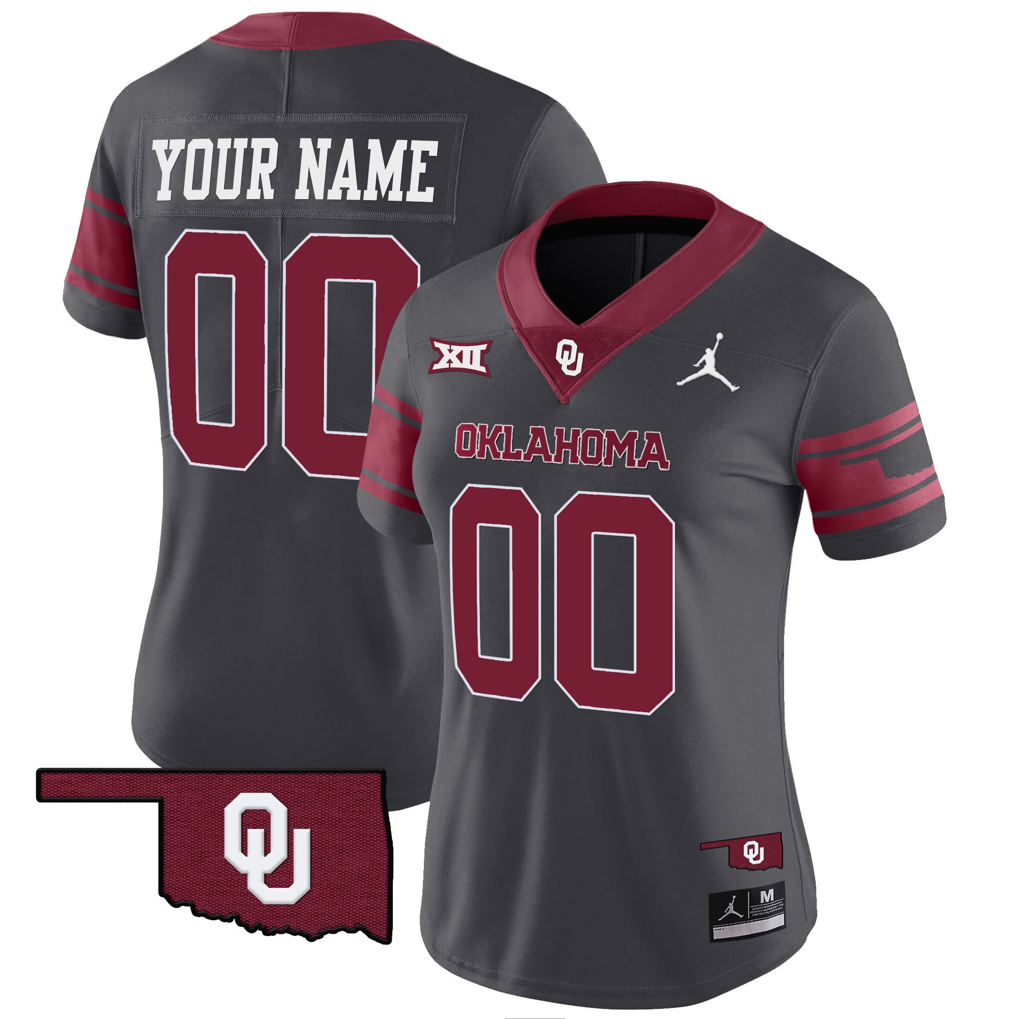 Oklahoma Sooners Vapor Limited Custom Jersey – All Stitched